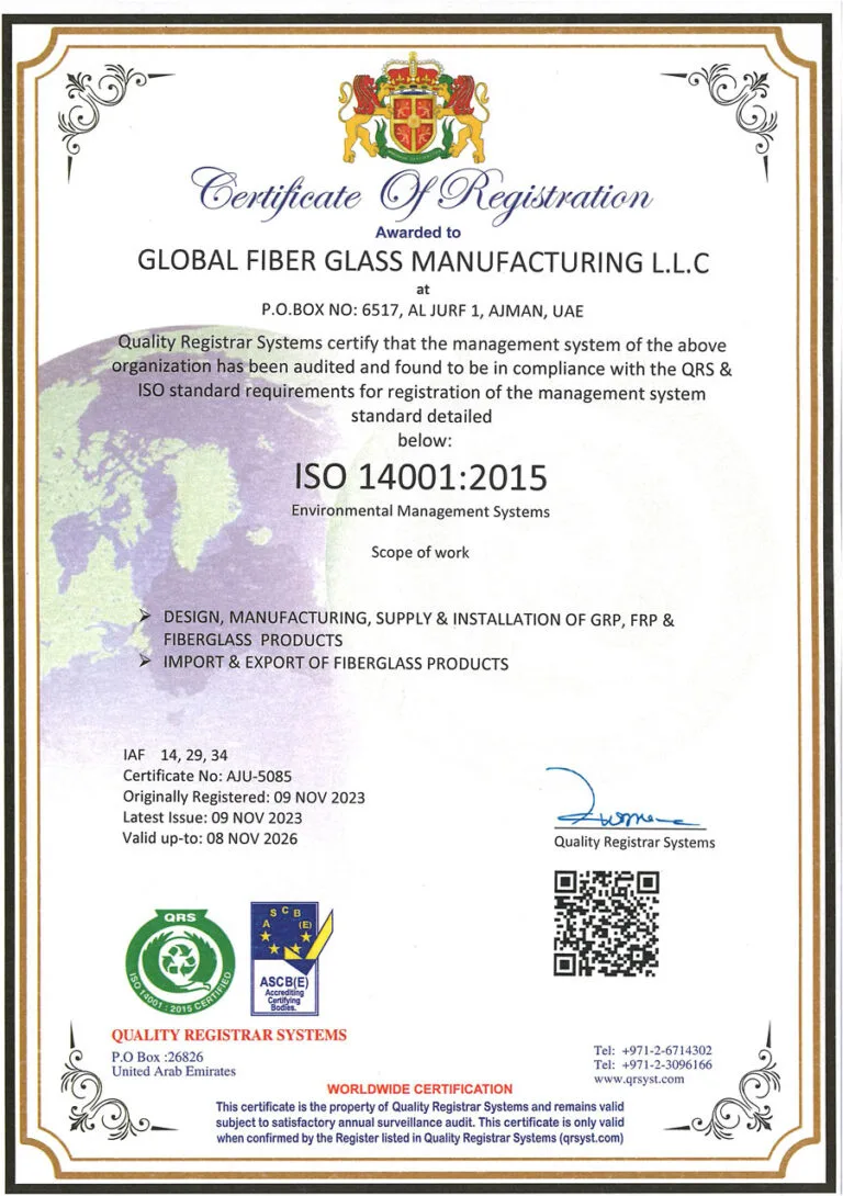 fiber glass Products companies in Dubai UAE